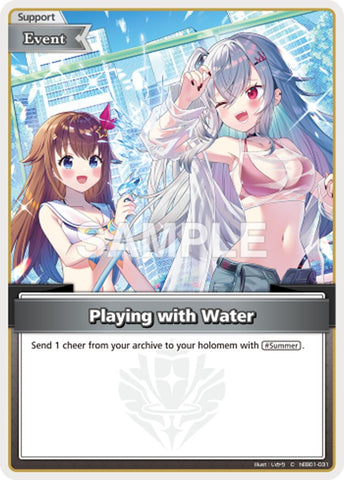 Playing with Water (C)