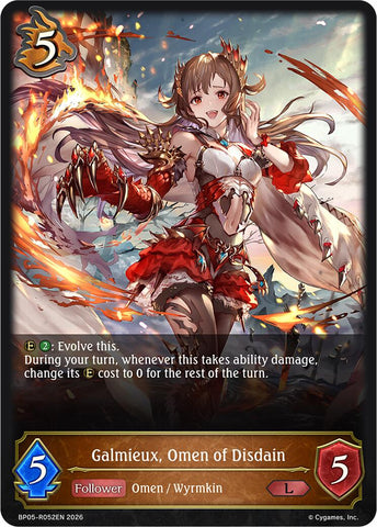 Galmieux, Omen of Disdain
