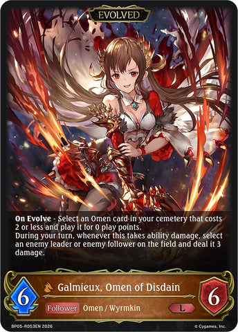 Galmieux, Omen of Disdain (Evolved)