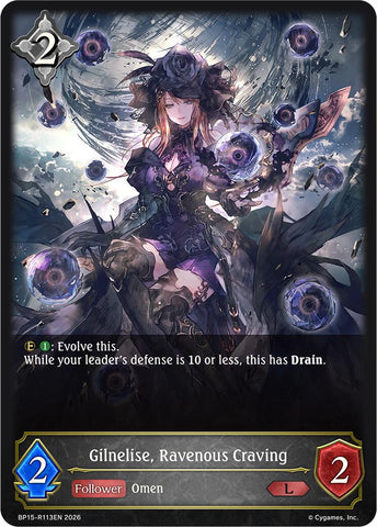 Gilnelise, Ravenous Craving
