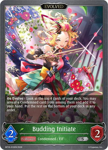 Budding Initiate (Evolved)