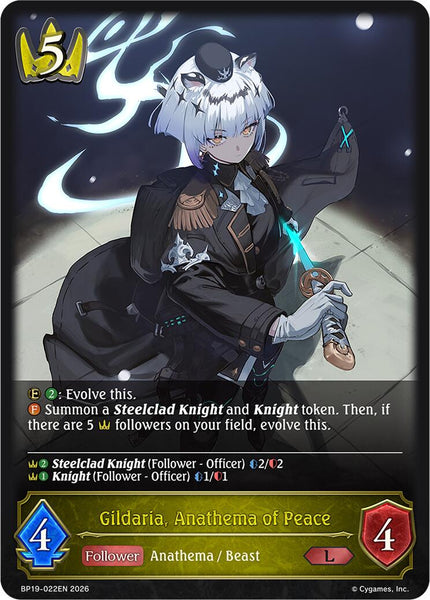 Gildaria, Anathema of Peace