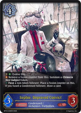 Sephie, Depraved Convict