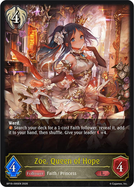 Zoe, Queen of Hope