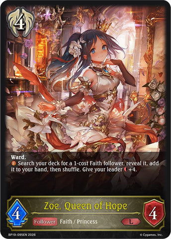 Zoe, Queen of Hope