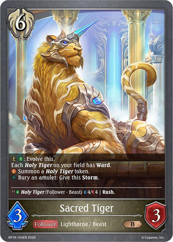 Sacred Tiger