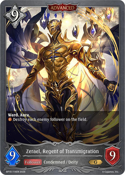Zerael, Regent of Transmigration
