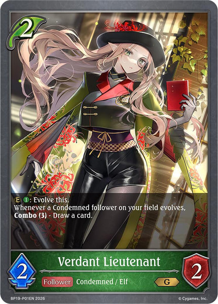 Verdant Lieutenant - P01EN (Foil)