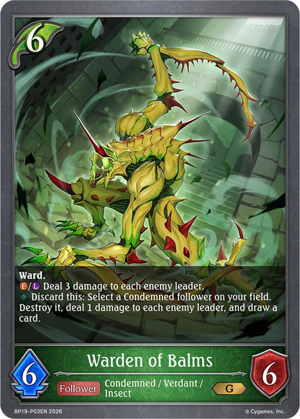Warden of Balms - P03EN (Foil)
