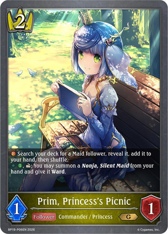 Prim, Princess's Picnic - P06EN (Foil)