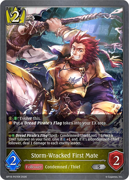 Storm-Wracked First Mate - P07EN (Foil)