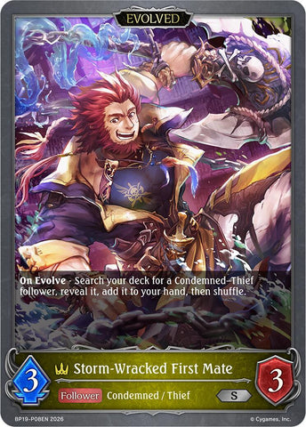 Storm-Wracked First Mate (Evolved) - P08EN (Foil)