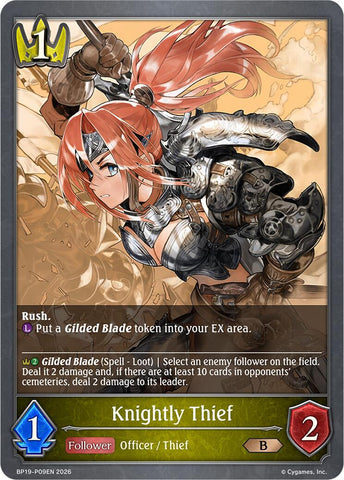 Knightly Thief - P09EN (Foil)
