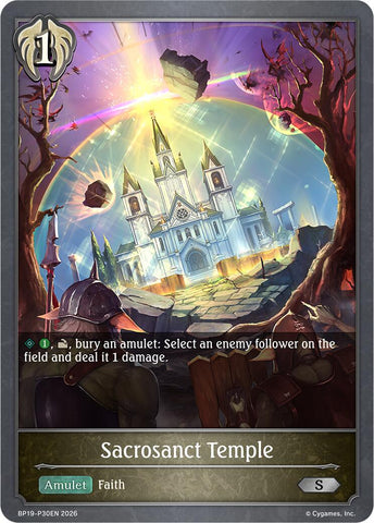Sacrosanct Temple - P30EN (Foil)