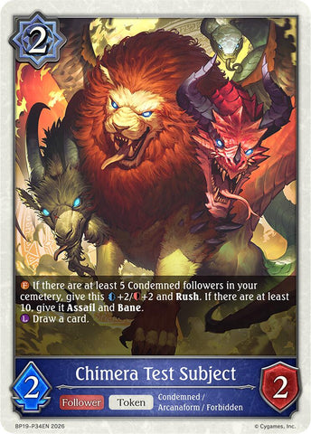 Chimera Test Subject - P34EN (Foil)