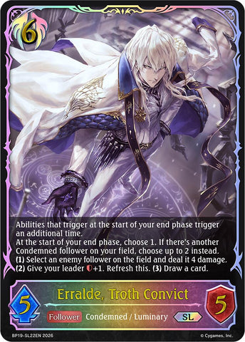 Erralde, Troth Convict (SL) - SL22EN (Foil)