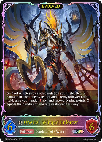 Uneriel, Winged Enforcer (Evolved) (SL) - SL24EN (Foil)
