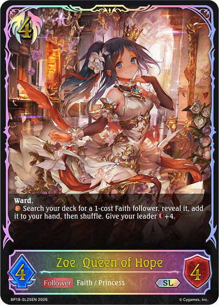Zoe, Queen of Hope (SL) - SL25EN (Foil)