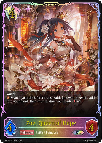 Zoe, Queen of Hope (SL) - SL25EN (Foil)