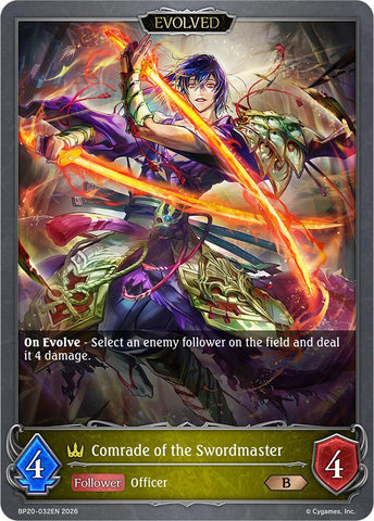 Comrade of the Swordmaster (Evolved)