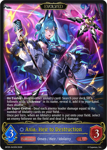 Axia, Heir to Destruction (Evolved)