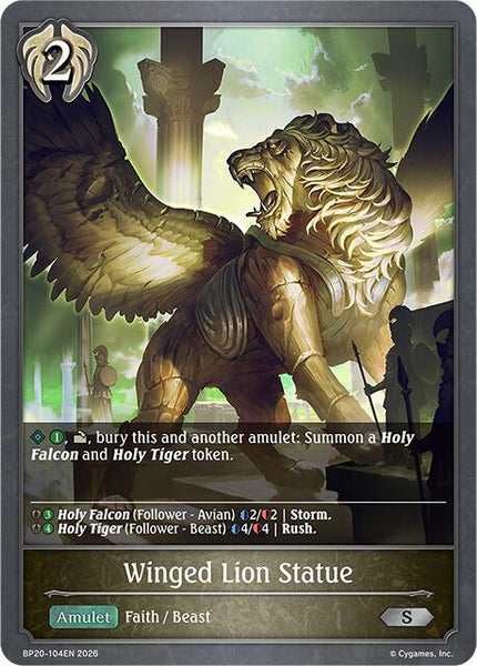 Winged Lion Statue