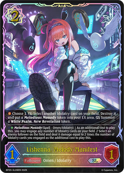 Lishenna, Melody Manifest (SL)