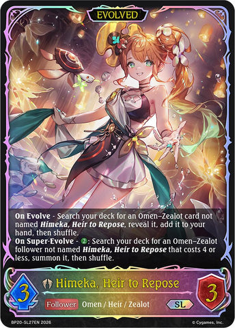 Himeka, Heir to Repose (Evolved) (SL)