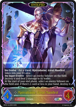 Mjerrabaine, Great Manifest (Evolved) (SL)