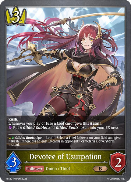Devotee of Usurpation - P19EN (Foil)