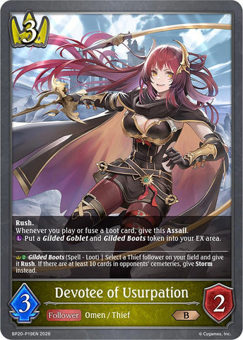 Devotee of Usurpation - P19EN (Foil)