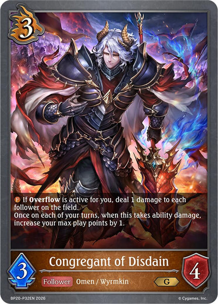 Congregant of Disdain - P32EN (Foil)