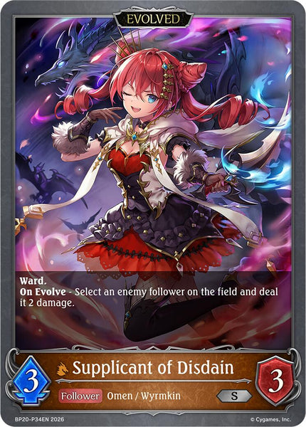 Supplicant of Disdain (Evolved) - P34EN (Foil)