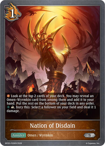 Nation of Disdain - P35EN (Foil)