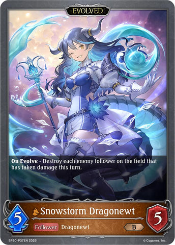 Snowstorm Dragonewt (Evolved) - P37EN (Foil)