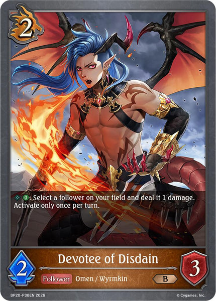 Devotee of Disdain - P38EN (Foil)