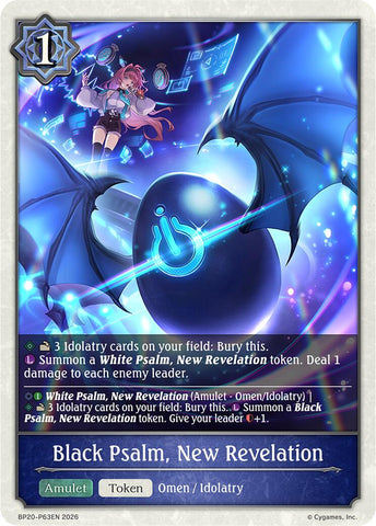 Black Psalm, New Revelation - P63EN (Foil)