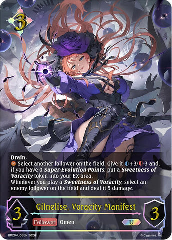Gilnelise, Voracity Manifest (U)