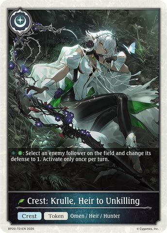 Crest: Krulle, Heir to Unkilling