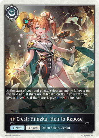 Crest: Himeka, Heir to Repose