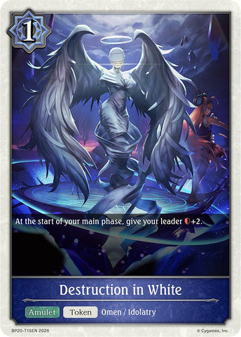 Destruction in White