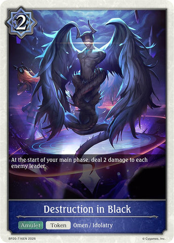 Destruction in Black