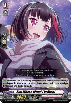 Ran Mitake [Proof I'm Here]