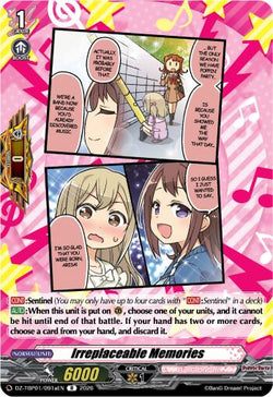 Irreplaceable Memories (A)