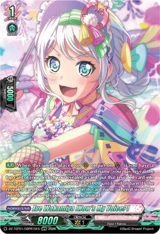 Eve Wakamiya [How's My Voice?] (GBPR)