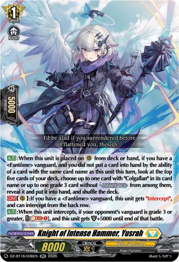 Knight of Intense Hammer, Yusrah