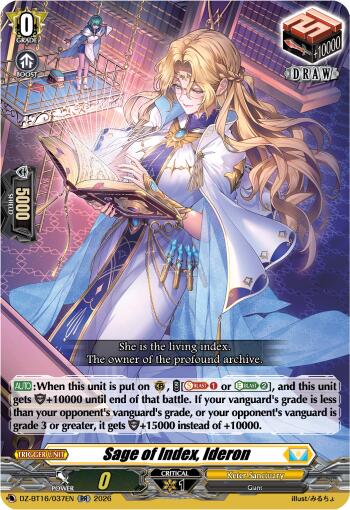 Sage of Index, Ideron