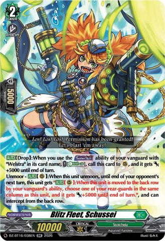 Blitz Fleet, Schussei
