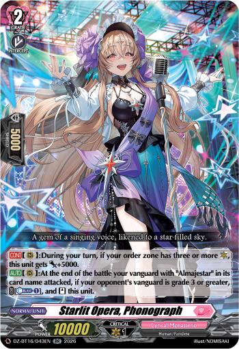 Starlit Opera, Phonograph