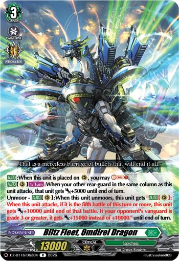 Blitz Fleet, Omdirei Dragon